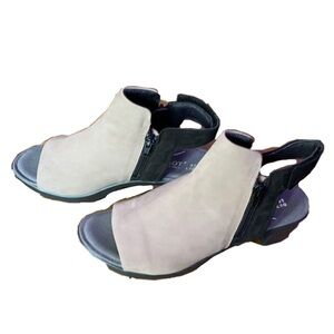 Naot Favorite Boots Black and Brown Velvet